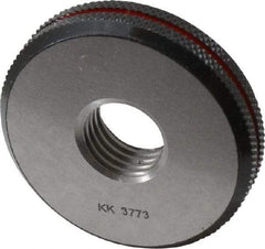 SPI - M16x2 No Go Single Ring Thread Gage - Class 6G, Oil Hardened Nonshrinking Steel (OHNS), NPL Traceability Certification Included - Industrial Tool & Supply