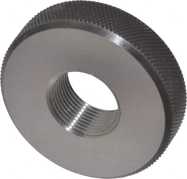 SPI - M22x1.5 Go Single Ring Thread Gage - Class 6G, Oil Hardened Nonshrinking Steel (OHNS), NPL Traceability Certification Included - Industrial Tool & Supply