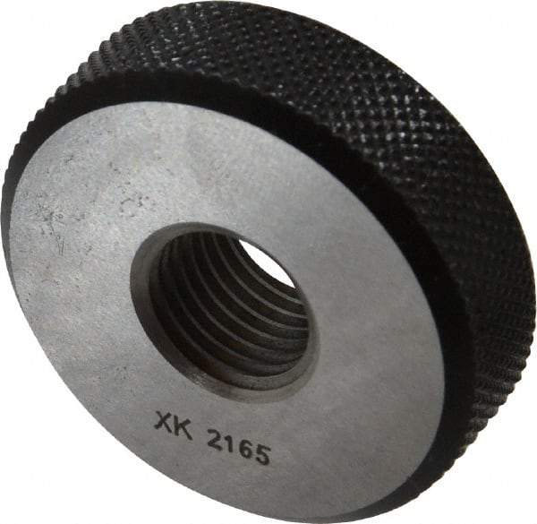 SPI - M14x1.5 Go Single Ring Thread Gage - Class 6G, Oil Hardened Nonshrinking Steel (OHNS), NPL Traceability Certification Included - Industrial Tool & Supply
