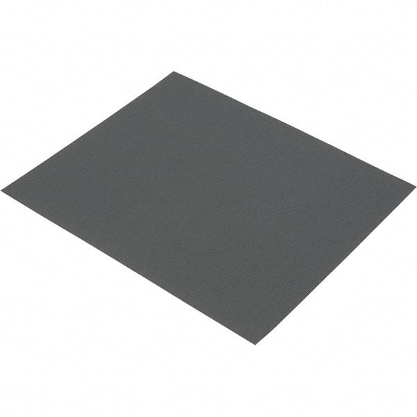 Value Collection - 400 Grit, Silicon Carbide Sanding Sheet - 11" Long x 9" Wide, Super Fine Grade, A Weighted Paper Backing - Industrial Tool & Supply