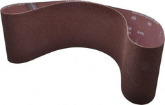 Norton - 6" Wide x 48" OAL, 60 Grit, Aluminum Oxide Abrasive Belt - Aluminum Oxide, Medium, Coated - Industrial Tool & Supply