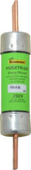 Cooper Bussmann - 250 VAC, 80 Amp, Time Delay General Purpose Fuse - Bolt-on Mount, 5-7/8" OAL, 20 at DC, 200 (RMS) kA Rating, 1-1/16" Diam - Industrial Tool & Supply