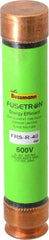 Cooper Bussmann - 250 VDC, 600 VAC, 40 Amp, Time Delay General Purpose Fuse - Fuse Holder Mount, 5-1/2" OAL, 20 at DC, 200 (RMS) kA Rating, 1-1/16" Diam - Industrial Tool & Supply