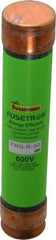 Cooper Bussmann - 250 VDC, 600 VAC, 50 Amp, Time Delay General Purpose Fuse - Fuse Holder Mount, 5-1/2" OAL, 20 at DC, 200 (RMS) kA Rating, 1-1/16" Diam - Industrial Tool & Supply