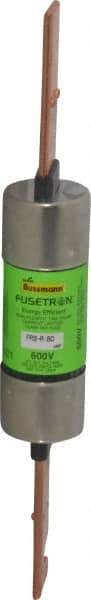 Cooper Bussmann - 300 VDC, 600 VAC, 80 Amp, Time Delay General Purpose Fuse - Bolt-on Mount, 7-7/8" OAL, 20 at DC, 200 (RMS) kA Rating, 1-5/16" Diam - Industrial Tool & Supply