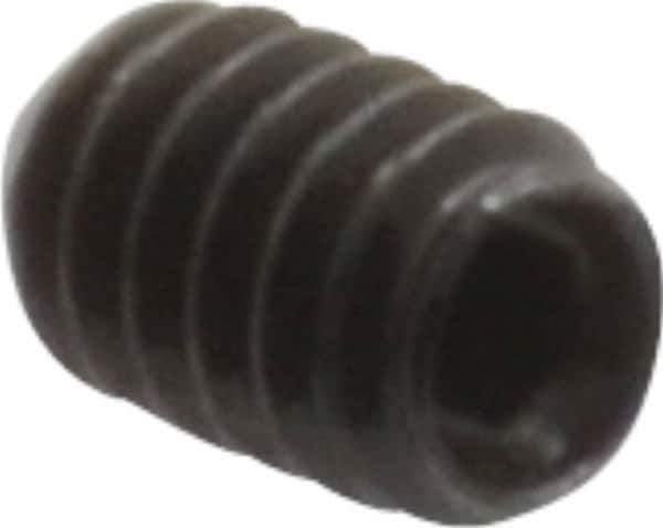 Camcar - #2-56 UNC, 1/8" OAL, Cup Point Set Screw - Grade ASTM F912 Steel, 0.035" Key - Industrial Tool & Supply