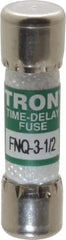Cooper Bussmann - 500 VAC, 3.5 Amp, Time Delay General Purpose Fuse - Fuse Holder Mount, 1-1/2" OAL, 10 at AC kA Rating, 13/32" Diam - Industrial Tool & Supply
