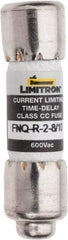 Cooper Bussmann - 300 VDC, 600 VAC, 2.8 Amp, Time Delay General Purpose Fuse - Fuse Holder Mount, 1-1/2" OAL, 200 at AC (RMS) kA Rating, 13/32" Diam - Industrial Tool & Supply