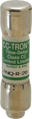 Cooper Bussmann - 300 VDC, 600 VAC, 20 Amp, Time Delay General Purpose Fuse - Fuse Holder Mount, 1-1/2" OAL, 20 at DC, 200 at AC (RMS) kA Rating, 13/32" Diam - Industrial Tool & Supply