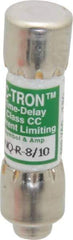 Cooper Bussmann - 300 VDC, 600 VAC, 0.8 Amp, Time Delay General Purpose Fuse - Fuse Holder Mount, 1-1/2" OAL, 200 at AC (RMS) kA Rating, 13/32" Diam - Industrial Tool & Supply