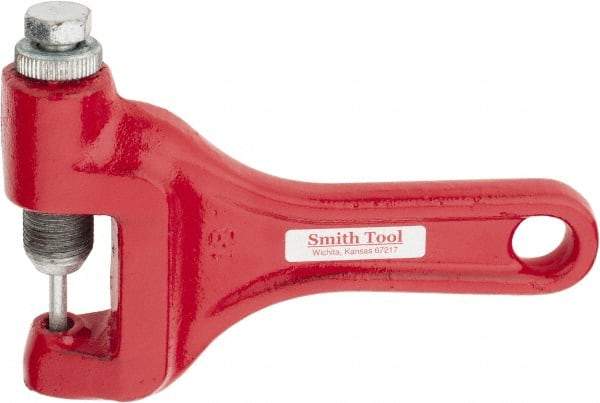 Made in USA - Chain Breaker - For Use with ANSI Standard & Metric Roller Chains - Industrial Tool & Supply