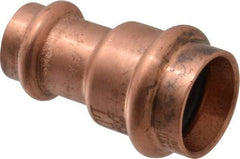 NIBCO - 3/4 x 1/2" Wrot Copper Pipe Reducer Coupling - P x P, Press Fitting - Industrial Tool & Supply