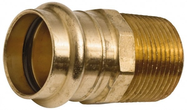NIBCO - 3" Wrot Copper Pipe Adapter - Industrial Tool & Supply