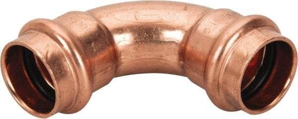 NIBCO - 3/4" Wrot Copper Pipe 90° Elbow - P x P, Press Fitting - Industrial Tool & Supply