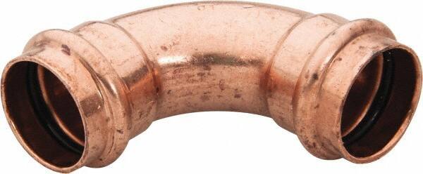 NIBCO - 1" Wrot Copper Pipe 90° Elbow - P x P, Press Fitting - Industrial Tool & Supply