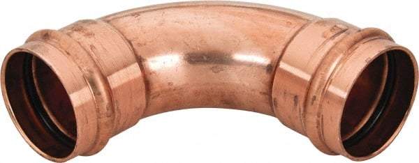 NIBCO - 2" Wrot Copper Pipe 90° Elbow - P x P, Press Fitting - Industrial Tool & Supply