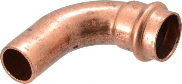 NIBCO - 3/4" Wrot Copper Pipe 90° Elbow - Ftg x P, Press Fitting - Industrial Tool & Supply