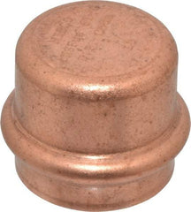 NIBCO - 1" Wrot Copper Pipe End Cap - P, Press Fitting - Industrial Tool & Supply