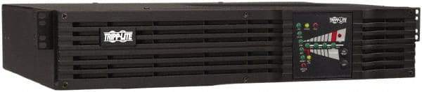 Tripp-Lite - 15 Amp, 1,500 VA, Tower & Rack Mount Online Backup Uninterruptible Power Supply - Backup 5 min with Full Load & 13 min with Half Load, 120 VAC Input & Output, 1,200 Watt Output, 1 Phases, 6 Outlets - Industrial Tool & Supply