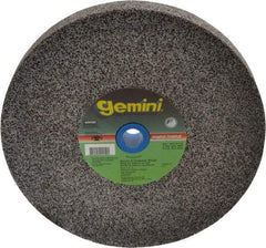 Norton - 24 Grit Aluminum Oxide Bench & Pedestal Grinding Wheel - 8" Diam x 1" Hole x 1" Thick, 3600 Max RPM, Very Coarse Grade - Industrial Tool & Supply