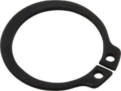 Value Collection - 0.559" Groove Diam, 19/32" Shaft Diam, Phosphate Spring Steel, Snap External Retaining Rings - 0.039" Groove Width, 0.035" Ring Thickness - Industrial Tool & Supply