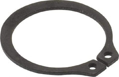 Value Collection - 0.588" Groove Diam, 5/8" Shaft Diam, Phosphate Spring Steel, Snap External Retaining Rings - 0.039" Groove Width, 0.035" Ring Thickness - Industrial Tool & Supply