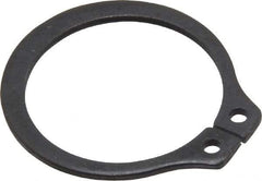 Value Collection - 0.704" Groove Diam, 3/4" Shaft Diam, Phosphate Spring Steel, Snap External Retaining Rings - 0.046" Groove Width, 0.042" Ring Thickness - Industrial Tool & Supply