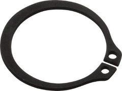 Value Collection - 0.762" Groove Diam, 13/16" Shaft Diam, Phosphate Spring Steel, Snap External Retaining Rings - 0.046" Groove Width, 0.042" Ring Thickness - Industrial Tool & Supply