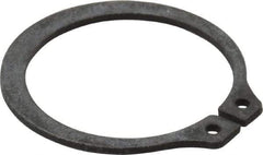 Value Collection - 0.821" Groove Diam, 7/8" Shaft Diam, Phosphate Spring Steel, Snap External Retaining Rings - 0.046" Groove Width, 0.042" Ring Thickness - Industrial Tool & Supply