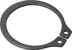 Value Collection - 1" Groove Diam, 1-1/16" Shaft Diam, Phosphate Spring Steel, Snap External Retaining Rings - 0.056" Groove Width, 0.05" Ring Thickness - Industrial Tool & Supply