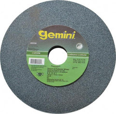 Norton - 80 Grit Silicon Carbide Bench & Pedestal Grinding Wheel - 6" Diam x 1" Hole x 1/2" Thick, 4140 Max RPM, Medium Grade - Industrial Tool & Supply
