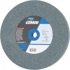 Norton - 80 Grit Silicon Carbide Bench & Pedestal Grinding Wheel - 6" Diam x 1" Hole x 3/4" Thick, 4140 Max RPM, Medium Grade - Industrial Tool & Supply