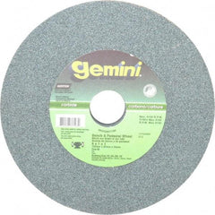 Norton - 80 Grit Silicon Carbide Bench & Pedestal Grinding Wheel - 6" Diam x 1" Hole x 1" Thick, 4140 Max RPM, Medium Grade - Industrial Tool & Supply