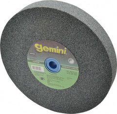 Norton - 60 Grit Silicon Carbide Bench & Pedestal Grinding Wheel - 7" Diam x 1" Hole x 1" Thick, 3600 Max RPM, Medium Grade - Industrial Tool & Supply