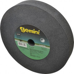 Norton - 60 Grit Silicon Carbide Bench & Pedestal Grinding Wheel - 12" Diam x 1-1/4" Hole x 2" Thick, 2070 Max RPM, Medium Grade - Industrial Tool & Supply