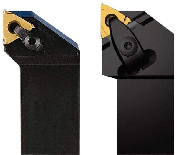 Seco - External Thread, Left Hand Cut, 1" Shank Width x 1" Shank Height Indexable Threading Toolholder - 5" OAL, 22EL Insert Compatibility, CE Toolholder - Industrial Tool & Supply