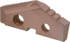 Allied Machine and Engineering - 1-3/8" Diam x 3/16" Thick, Seat Code 2, 132° Included Angle Spade Drill Insert - AM200 Coated, Cobalt, Grade Super Cobalt, Series GEN2 T-A - Industrial Tool & Supply