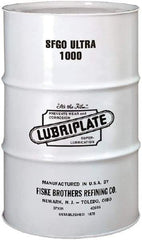 Lubriplate - 55 Gal Drum, Synthetic Gear Oil - 15°F to 400°F, 4900 SUS Viscosity at 100°F, 372 SUS Viscosity at 210°F, ISO 1000 - Industrial Tool & Supply