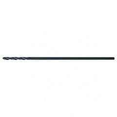 #15 RHS / RHC HSS 135 Degree Split Point NAS-Type Aircraft Extension Drill - Steam Oxide - Industrial Tool & Supply