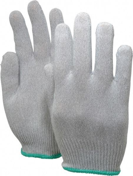 PRO-SAFE - Size S (7) Electrostatic Dissipative (ESD) Fiber Yarns General Protection Work Gloves - For Static Control, Uncoated, Knit Wrist Cuff, Full Fingered, Gray, Paired - Industrial Tool & Supply