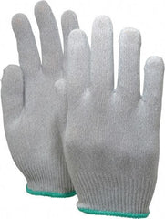 PRO-SAFE - Size S (7) Electrostatic Dissipative (ESD) Fiber Yarns General Protection Work Gloves - For Static Control, Uncoated, Knit Wrist Cuff, Full Fingered, Gray, Paired - Industrial Tool & Supply