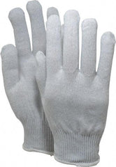 PRO-SAFE - Size XL (10) Electrostatic Dissipative (ESD) Fiber Yarns General Protection Work Gloves - For Static Control, Uncoated, Knit Wrist Cuff, Full Fingered, Gray, Paired - Industrial Tool & Supply