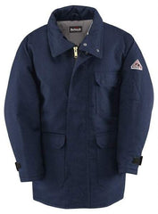 VF Imagewear - Size XL Arc Flash & Flame Resistant/Retardant Jacket - Navy, Cotton & Nylon, Zipper Closure, 58" Chest - Industrial Tool & Supply