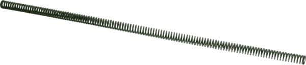 Dayton Lamina - 3/8" Hole Diam, 3/16" Rod Diam, 12" Free Length, Green Die Spring - 0.49 Lb Max Deflection, 4.8" Max Deflection, Light Duty, Chromium Vanadium Steel - Industrial Tool & Supply