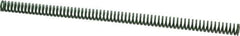 Dayton Lamina - 5/8" Hole Diam, 11/32" Rod Diam, 12" Free Length, Green Die Spring - 1.5 Lb Max Deflection, 4.8" Max Deflection, Light Duty, Chromium Vanadium Steel - Industrial Tool & Supply