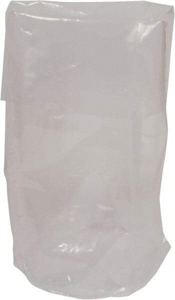 Made in USA - 55 Gal, 10 mil, LDPE Drum Liner - 38" Diam, 56" High, Flexible Liner - Industrial Tool & Supply