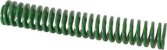 Dayton Lamina - 3/4" Hole Diam, 3/8" Rod Diam, 4-1/2" Free Length, Green Die Spring - 6 Lb Max Deflection, 1.8" Max Deflection, Light Duty, Chromium Vanadium Steel - Industrial Tool & Supply