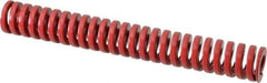 Dayton Lamina - 3/4" Hole Diam, 3/8" Rod Diam, 5-1/2" Free Length, Red Die Spring - 19.3 Lb Max Deflection, 1.65" Max Deflection, Heavy Duty, Chromium Vanadium Steel - Industrial Tool & Supply