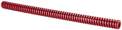 Dayton Lamina - 3/4" Hole Diam, 3/8" Rod Diam, 12" Free Length, Red Die Spring - 8.6 Lb Max Deflection, 3.6" Max Deflection, Heavy Duty, Chromium Vanadium Steel - Industrial Tool & Supply