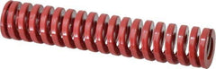 Dayton Lamina - 1" Hole Diam, 1/2" Rod Diam, 5" Free Length, Red Die Spring - 33.1 Lb Max Deflection, 1.5" Max Deflection, Heavy Duty, Chromium Vanadium Steel - Industrial Tool & Supply